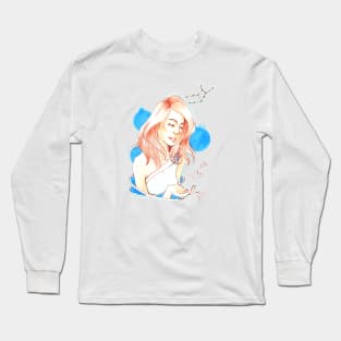 Virgo Constellation Long Sleeve T-Shirt